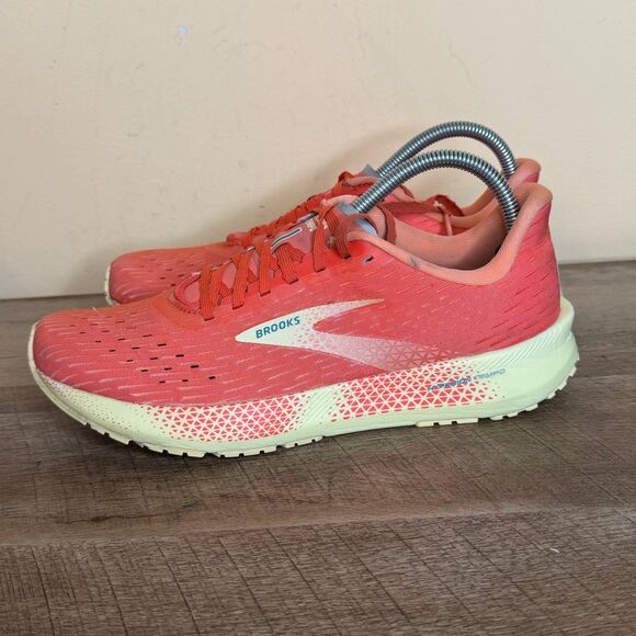 Brooks Hyperion Tempo women’s Size 9 coral yellow Shoes - Picture 5 of 8